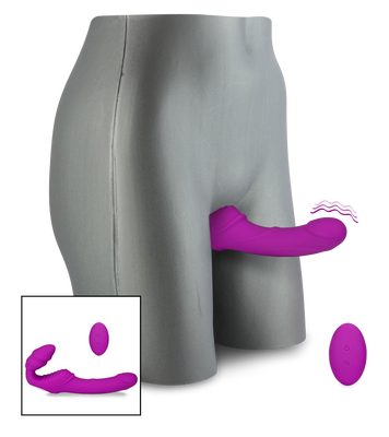 Nana harness-free remote-controlled strap-on dildo