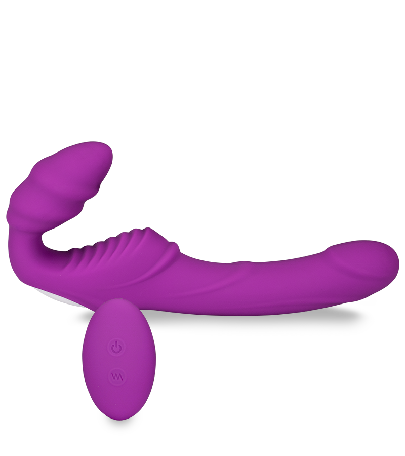 Nana harness-free remote-controlled strap-on dildo