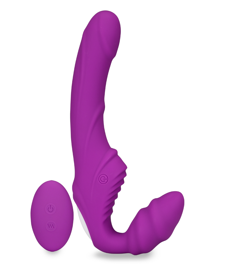 Nana harness-free remote-controlled strap-on dildo