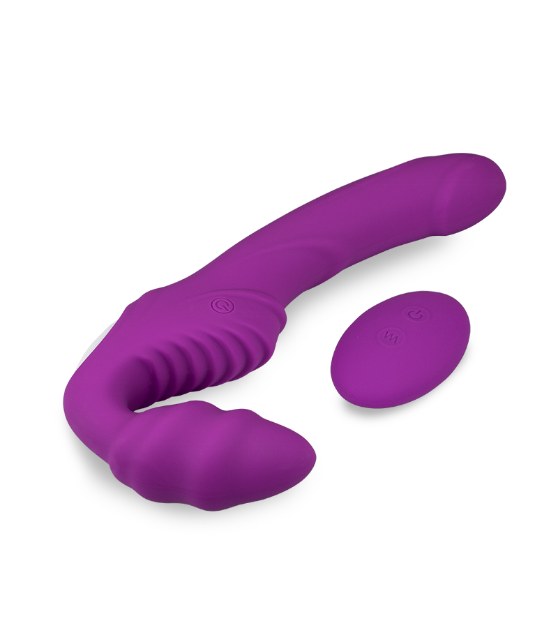 Nana harness-free remote-controlled strap-on dildo