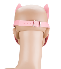 Load image into Gallery viewer, Naughty Fox faux leather BDSM mask