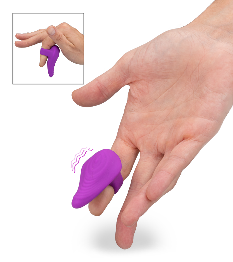 Naughty Tongue finger vibrator