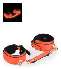 Load image into Gallery viewer, Neon orange handcuffs