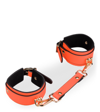 Load image into Gallery viewer, Neon orange handcuffs