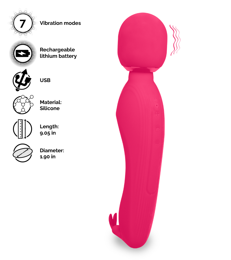 Nirvana rabbit wand vibrator