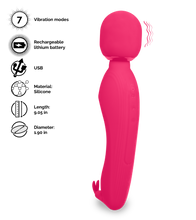 Load image into Gallery viewer, Nirvana rabbit wand vibrator