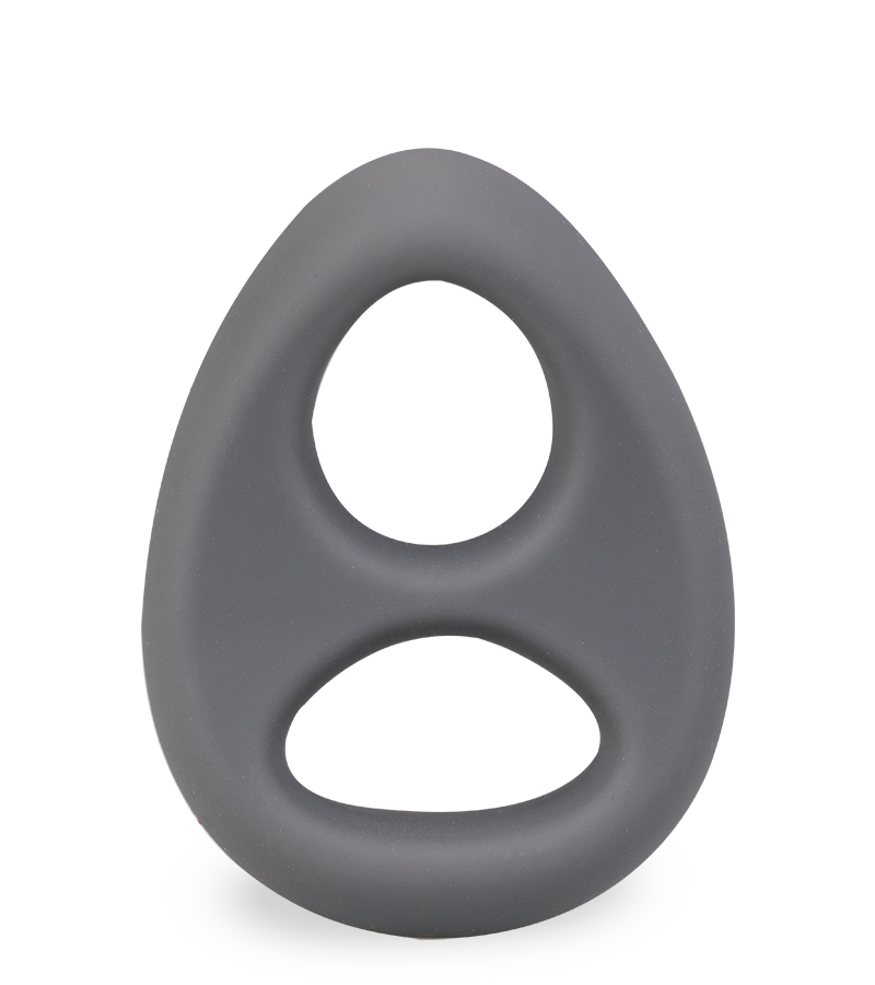 Noot medical-grade silicone double cock ring