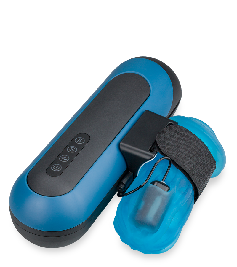 November thrusting and vibrating masturbator