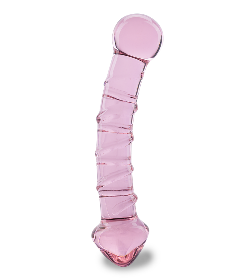 Nymph glass dildo