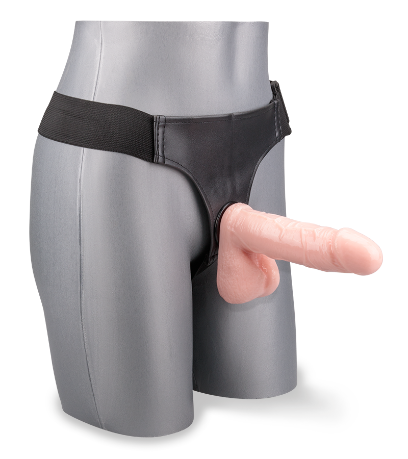 O-Ring large strap on dildo