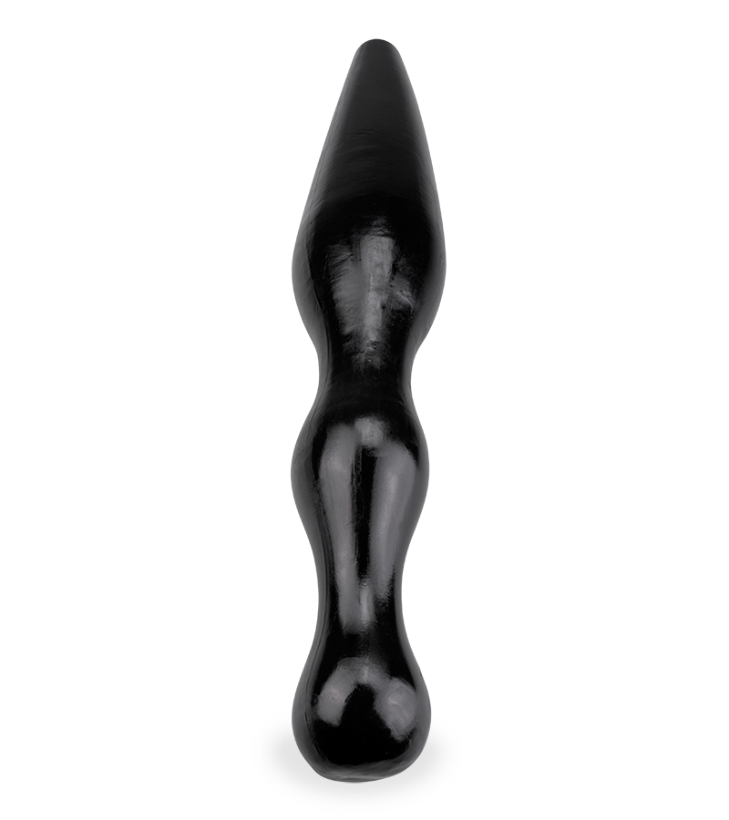 Obvious double butt plug