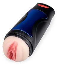 Load image into Gallery viewer, October vibrating masturbator with manual pressure