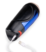 Load image into Gallery viewer, October vibrating masturbator with manual pressure