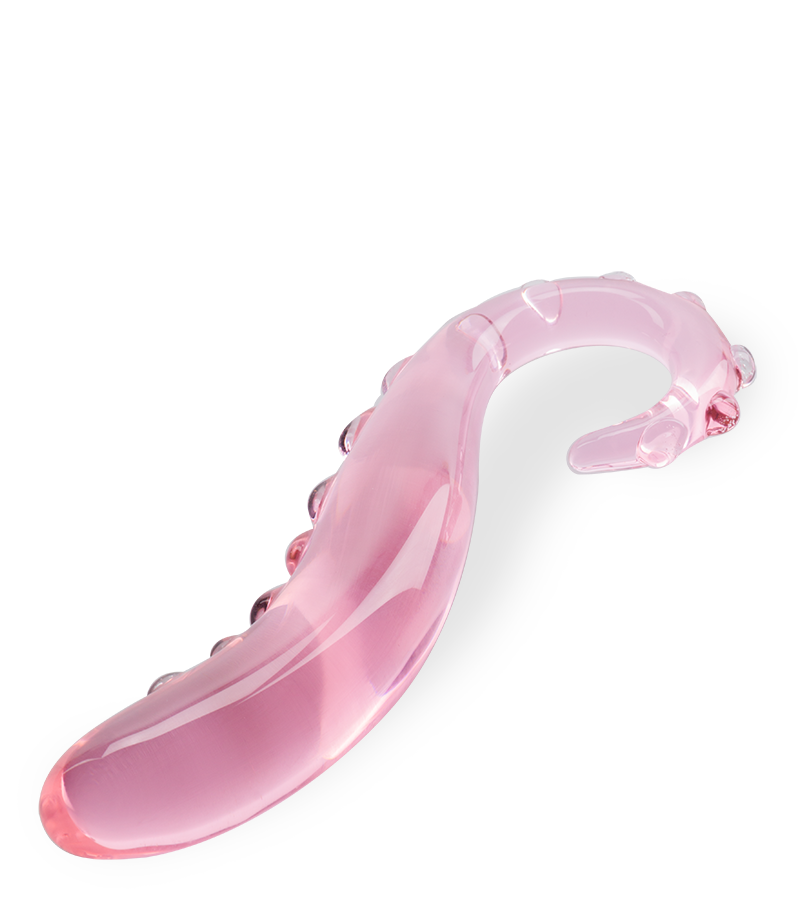 Octopus glass dildo