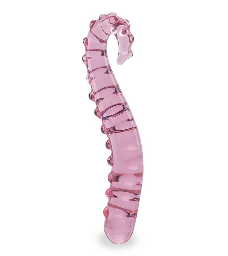 Octopus tentacle glass dildo