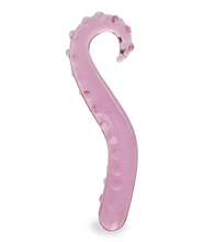 Load image into Gallery viewer, Octopus tentacle glass dildo