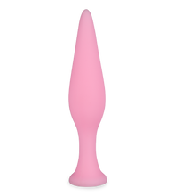 Load image into Gallery viewer, Olive suction-cup anal plug