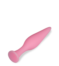 Load image into Gallery viewer, Olive suction-cup anal plug