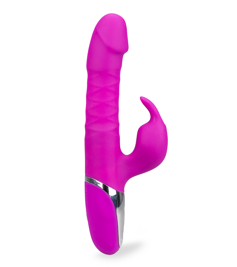 Omei thrusting rabbit vibrator