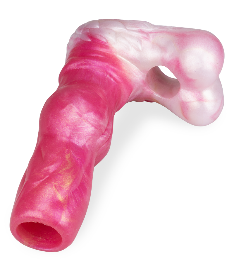 Open-ended dog cock sleeve 5.75 inches