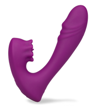 Load image into Gallery viewer, Oracle dual-stimulation throbbing vibrator