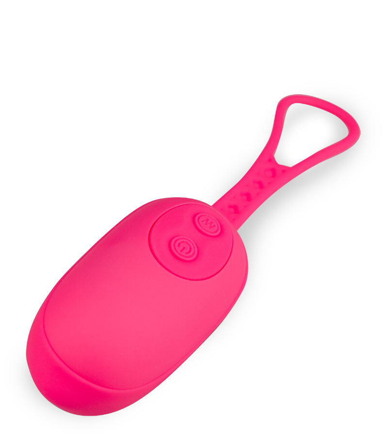 Orgasmic clit-stimulating vibrating power egg