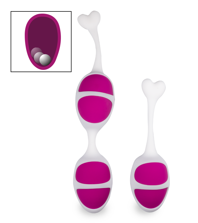 Oval Ben Wa balls starter kit