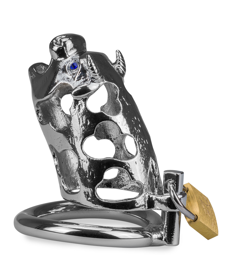 Ox Chinese zodiac penis chastity cage
