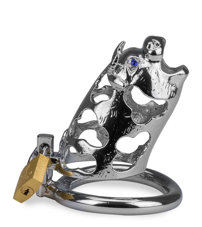 Ox Chinese zodiac penis chastity cage