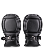 Padded protective gloves for puppy play