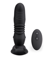 Load image into Gallery viewer, Paris vibrating and thrusting prostate stimulator with testicle massager