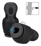 Payne vibrating and sucking penis tip masturbator