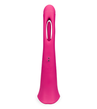 Load image into Gallery viewer, Peace G-spot tapping rabbit vibrator with licking tongue