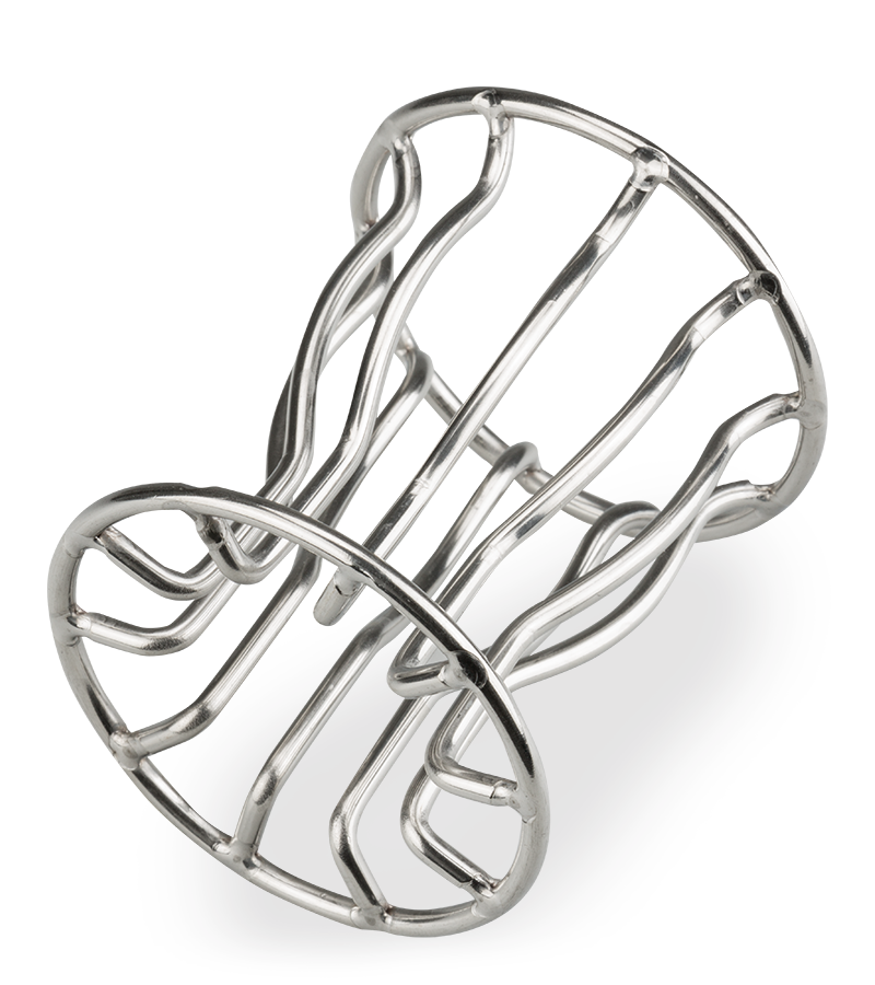 Peep tunnel butt plug with metal bars