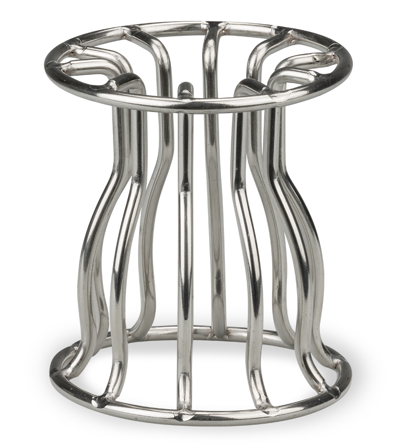 Peep tunnel butt plug with metal bars