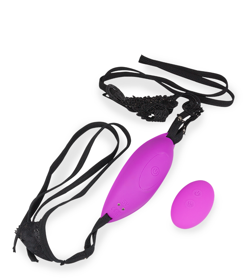 Penelope massaging and vibrating knickers