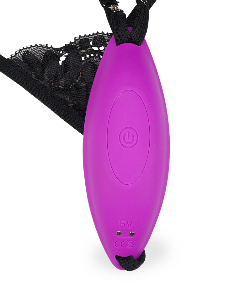 Penelope massaging and vibrating knickers