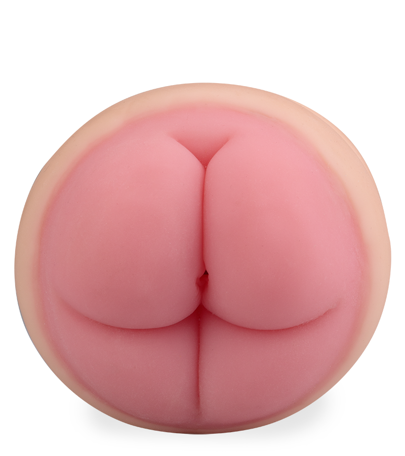 Penetrable butt plug for two