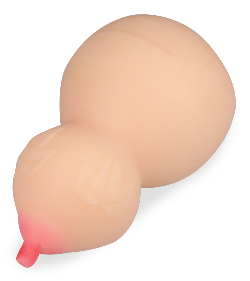 Penetrable TPE breast masturbator