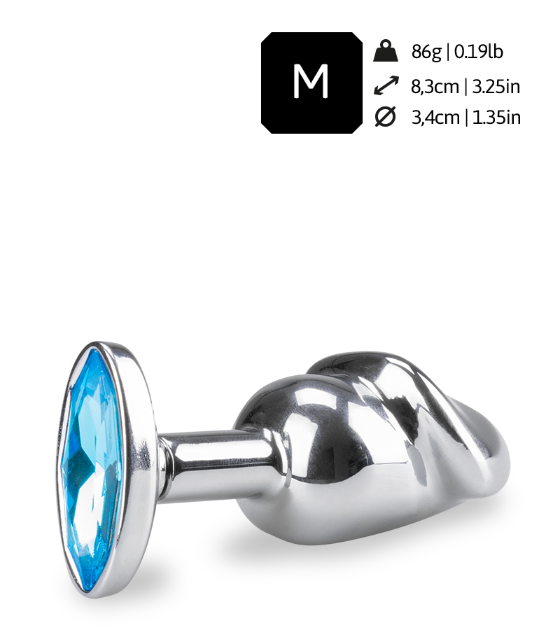 Penis jewel butt plug