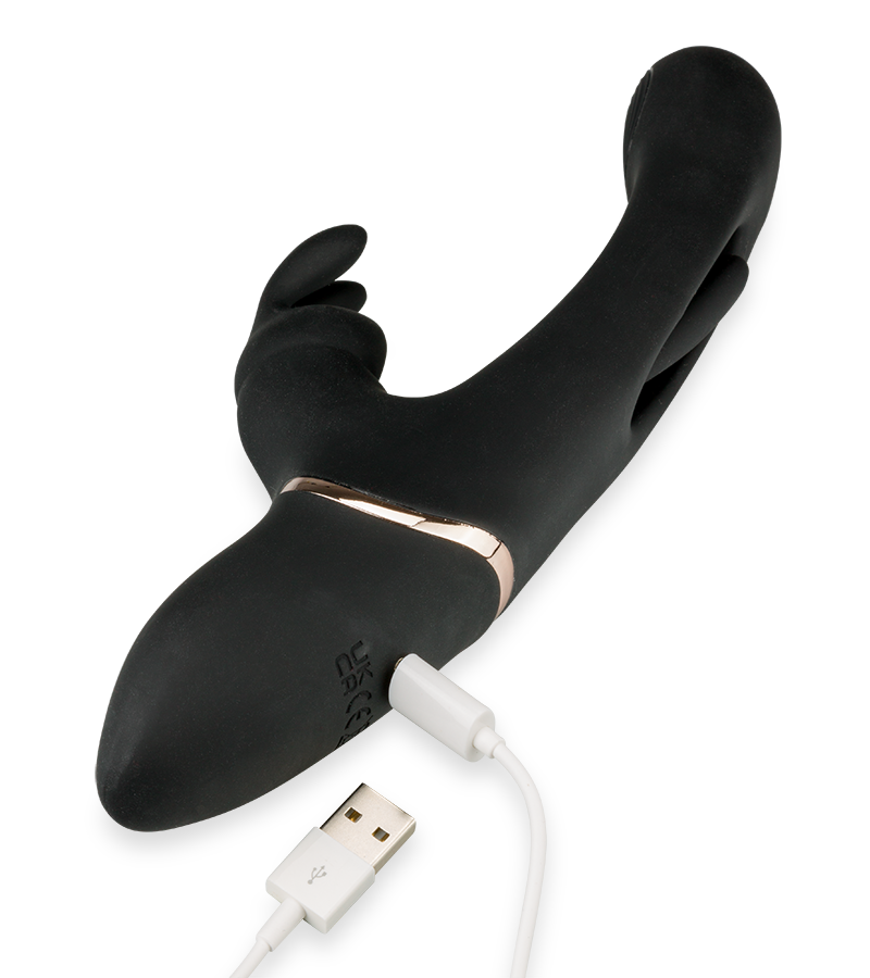 Peony G-spot tapping rabbit vibrator