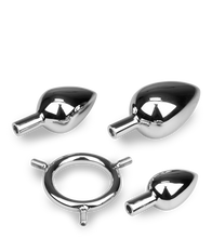 Load image into Gallery viewer, Pepper triple metal anal plug