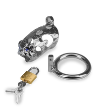 Load image into Gallery viewer, Pig Chinese zodiac penis chastity cage