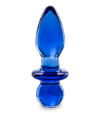 Pin glass anal plug