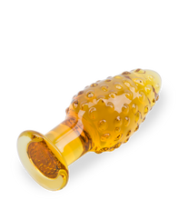 Load image into Gallery viewer, Pineapple glass butt plug