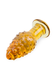 Load image into Gallery viewer, Pineapple glass butt plug