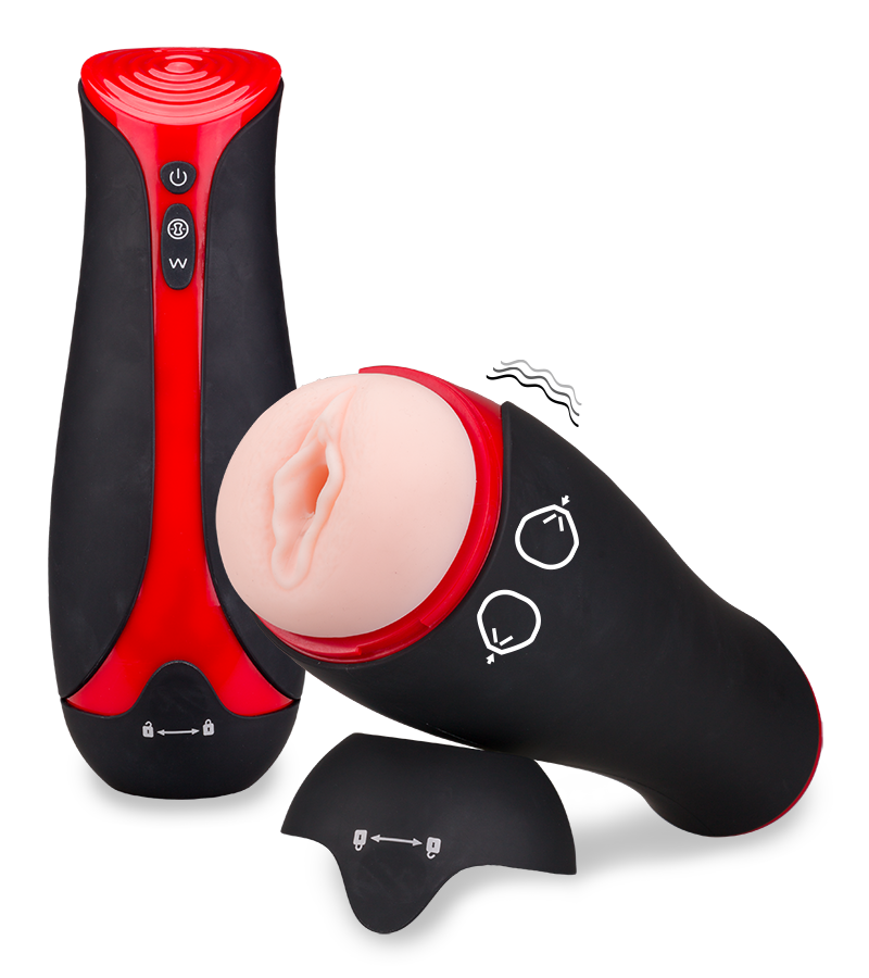 Pingu vibrating airbag masturbator