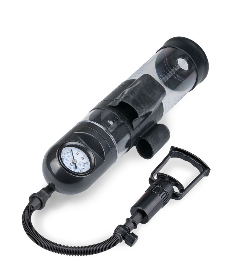 Piston-powered vibrating penis pump