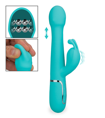 Planet thrusting rabbit vibrator