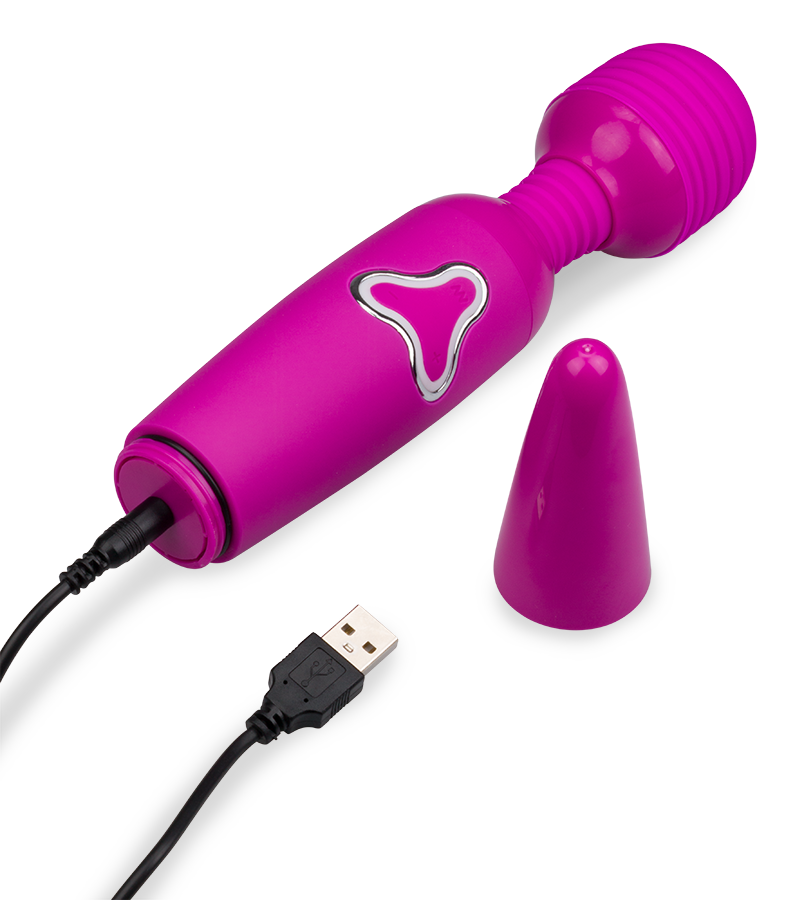 Powerful USB Fantasy Wand vibrator 7 modes